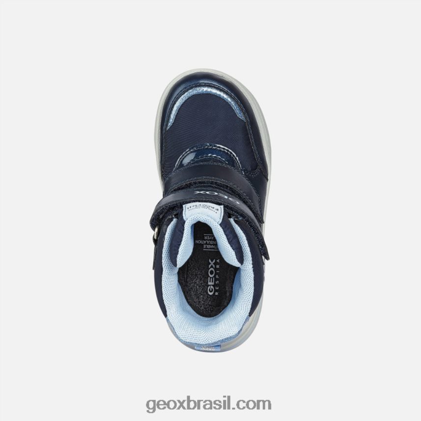 garota sveggen abx azul marinho/céu Geox 28TF8X1166