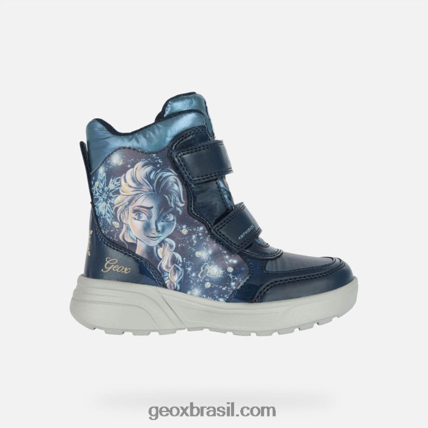 garota sveggen abx marinho escuro/platina Geox 28TF8X1097