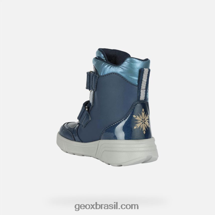 garota sveggen abx marinho escuro/platina Geox 28TF8X1097