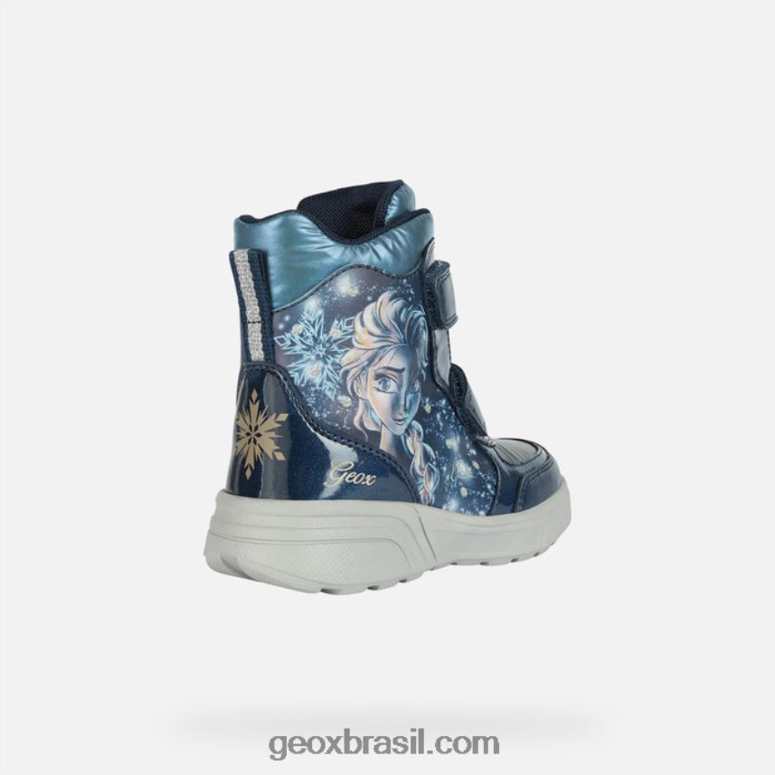 garota sveggen abx marinho escuro/platina Geox 28TF8X1097