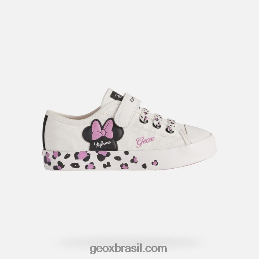 garota ciak Branco preto Geox 28TF8X1185