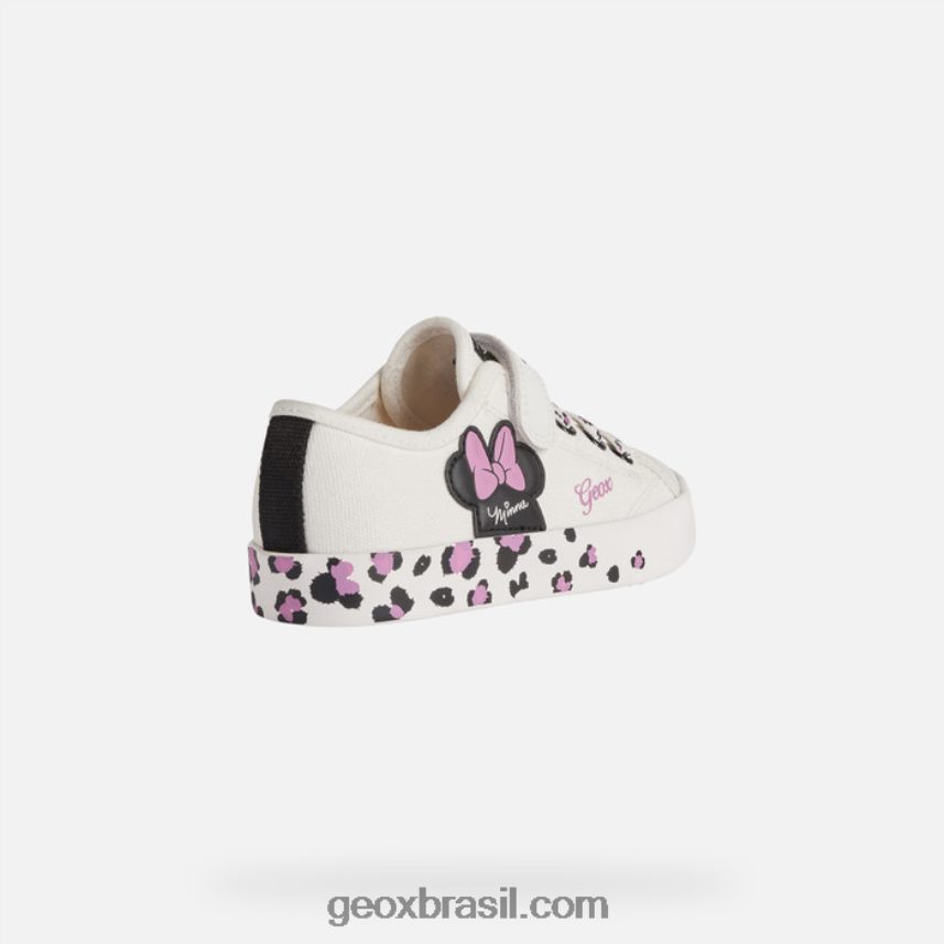 garota ciak Branco preto Geox 28TF8X1185