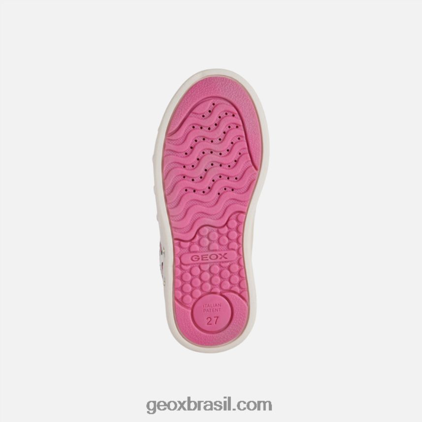 garota skylin Branco preto Geox 28TF8X1209