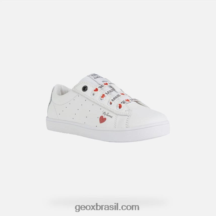 menina kathe branco/vermelho Geox 28TF8X1233