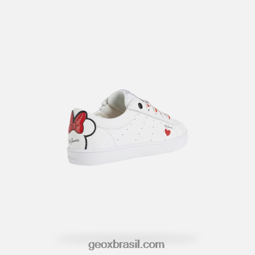 menina kathe branco/vermelho Geox 28TF8X1233