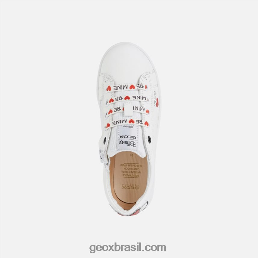 menina kathe branco/vermelho Geox 28TF8X1233