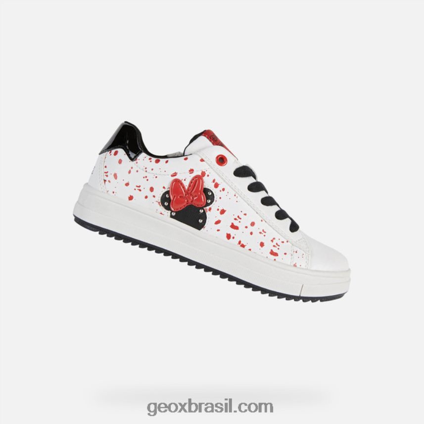 menina rebeca Branco preto Geox 28TF8X1235