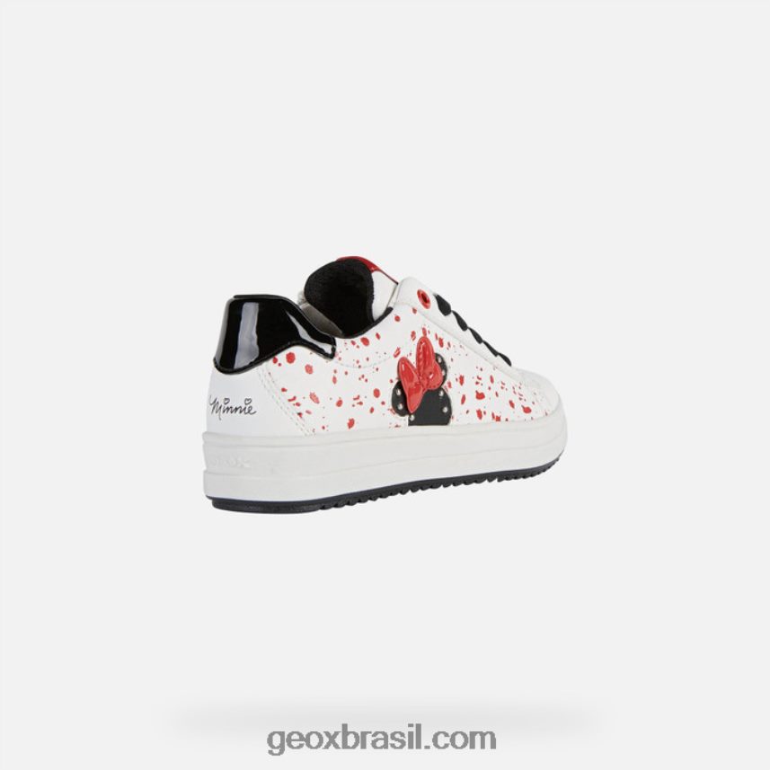 menina rebeca Branco preto Geox 28TF8X1235