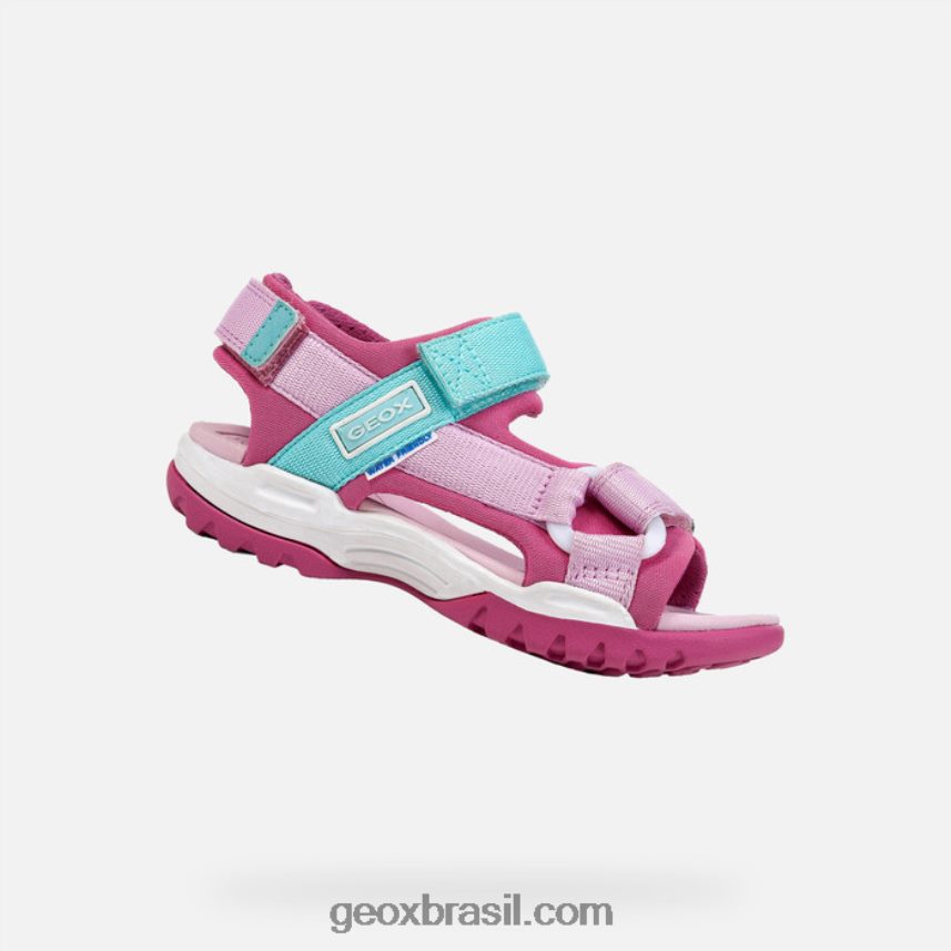 garota boreal fúcsia/rosa Geox 28TF8X1044