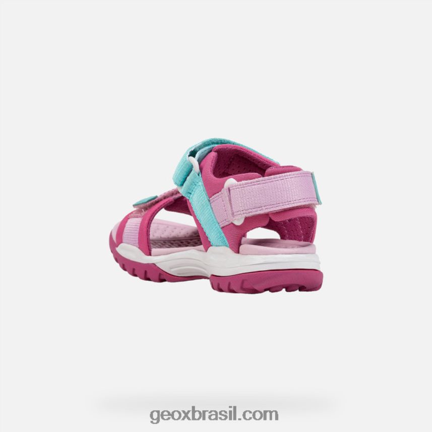 garota boreal fúcsia/rosa Geox 28TF8X1044