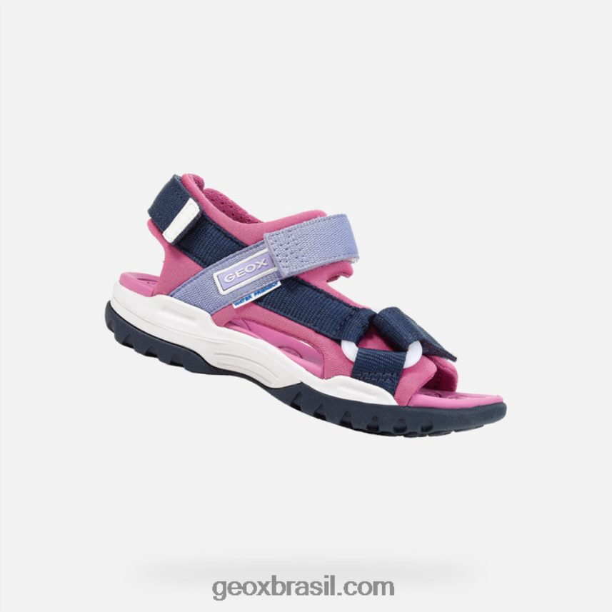 garota boreal marinho/fúcsia Geox 28TF8X1043