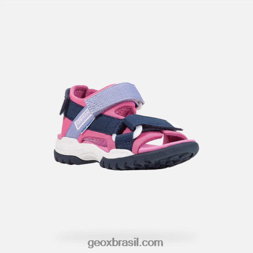 garota boreal marinho/fúcsia Geox 28TF8X1043