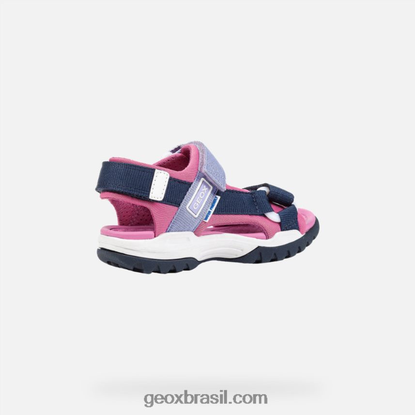 garota boreal marinho/fúcsia Geox 28TF8X1043