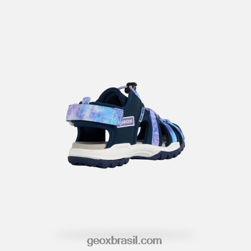 garota boreal marinho/violeta Geox 28TF8X1011