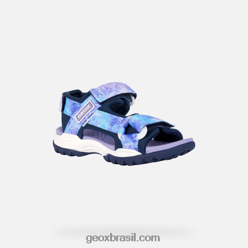 garota boreal marinho/violeta Geox 28TF8X1078