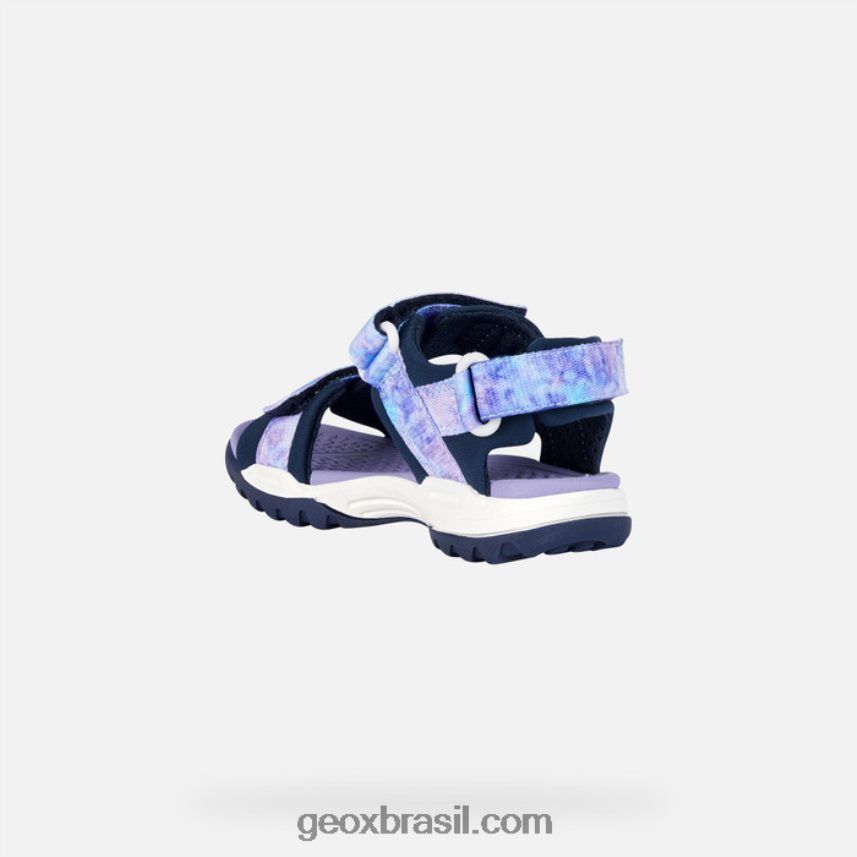 garota boreal marinho/violeta Geox 28TF8X1078
