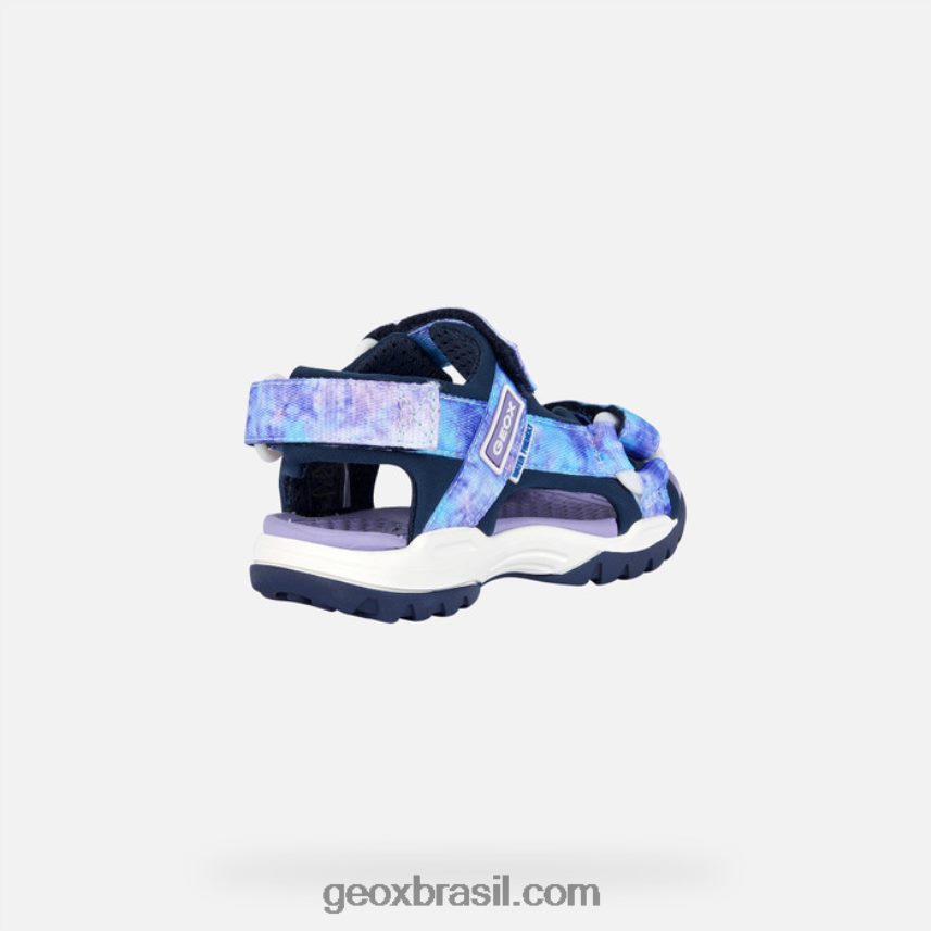 garota boreal marinho/violeta Geox 28TF8X1078