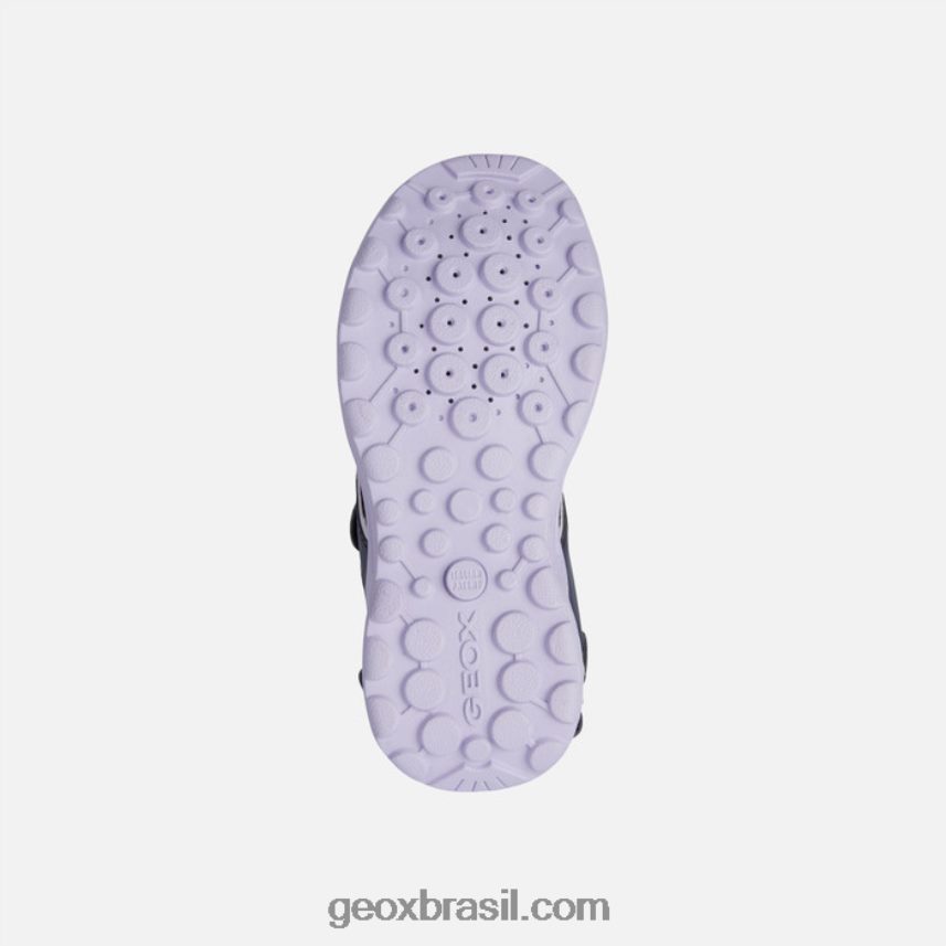 garota vaniett azul marinho/orquídea Geox 28TF8X1069