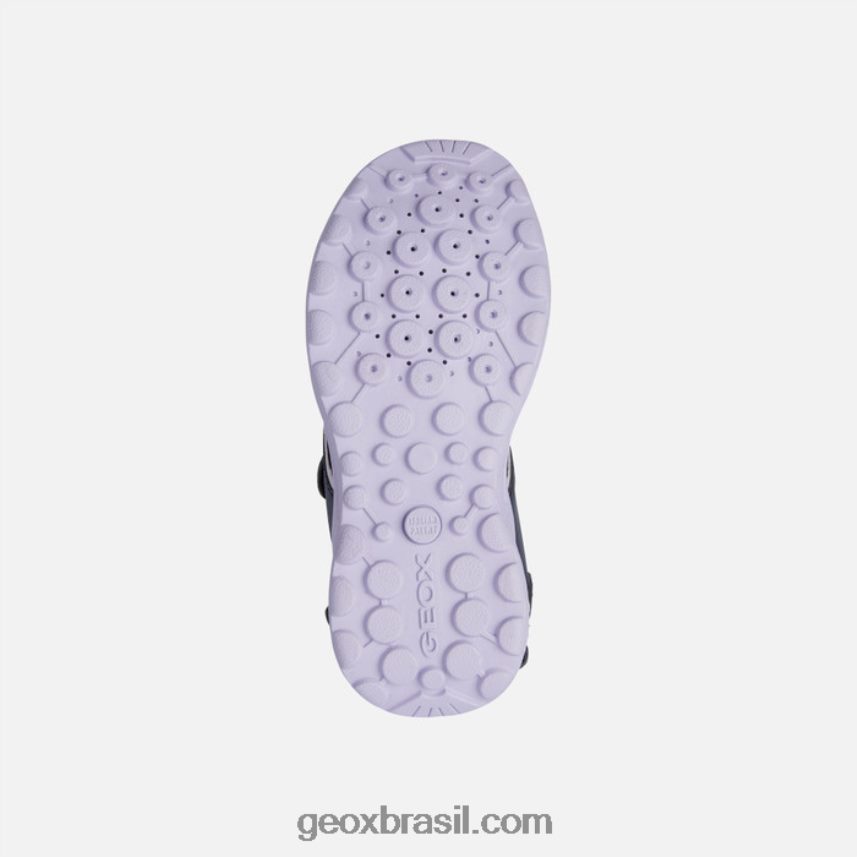 garota vaniett azul marinho/orquídea Geox 28TF8X1141