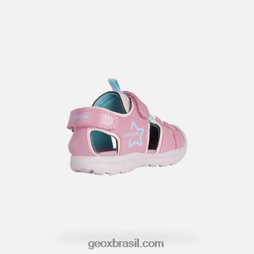 garota vaniett rosa/água Geox 28TF8X1070