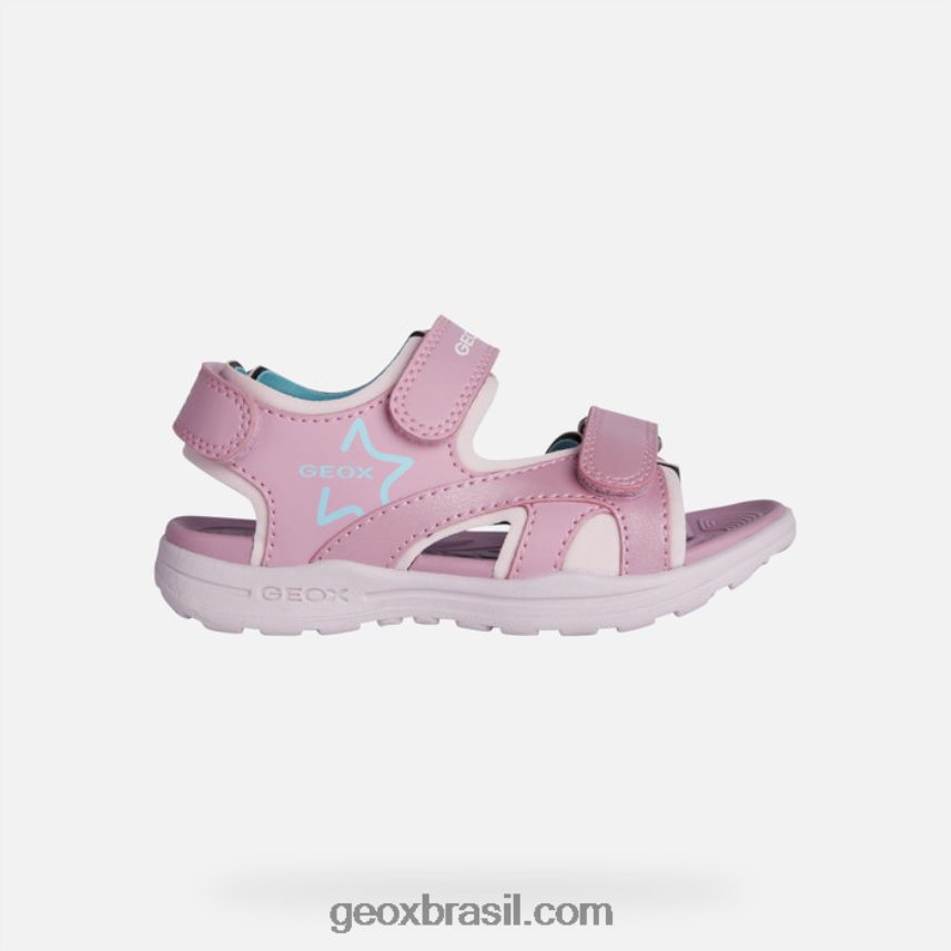 garota vaniett rosa/água Geox 28TF8X1142
