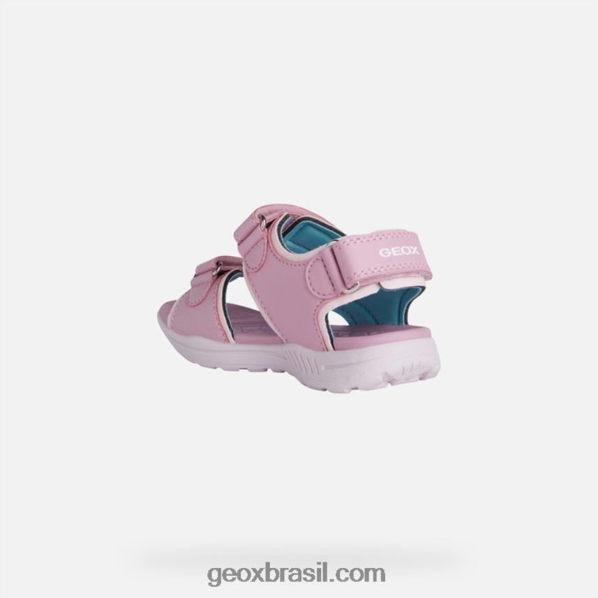 garota vaniett rosa/água Geox 28TF8X1142