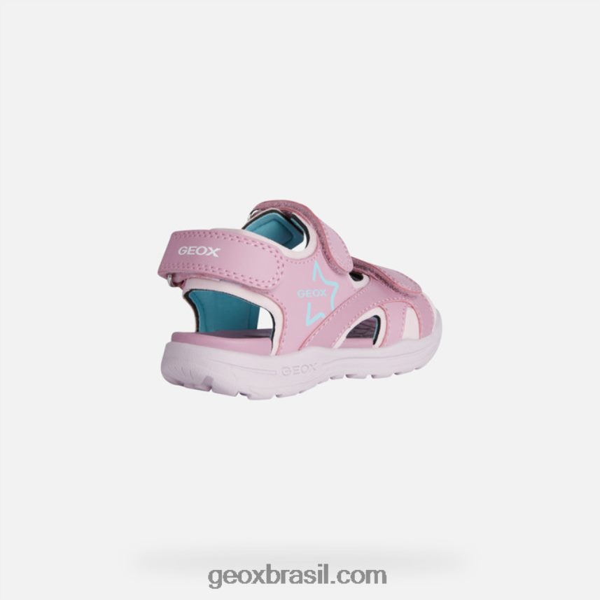 garota vaniett rosa/água Geox 28TF8X1142