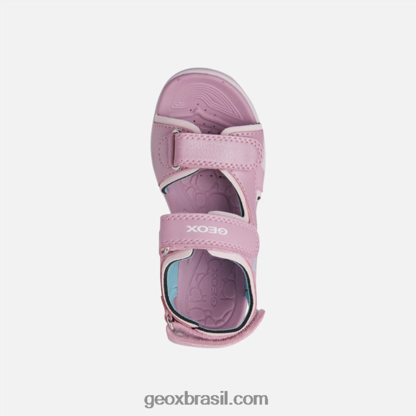 garota vaniett rosa/água Geox 28TF8X1142