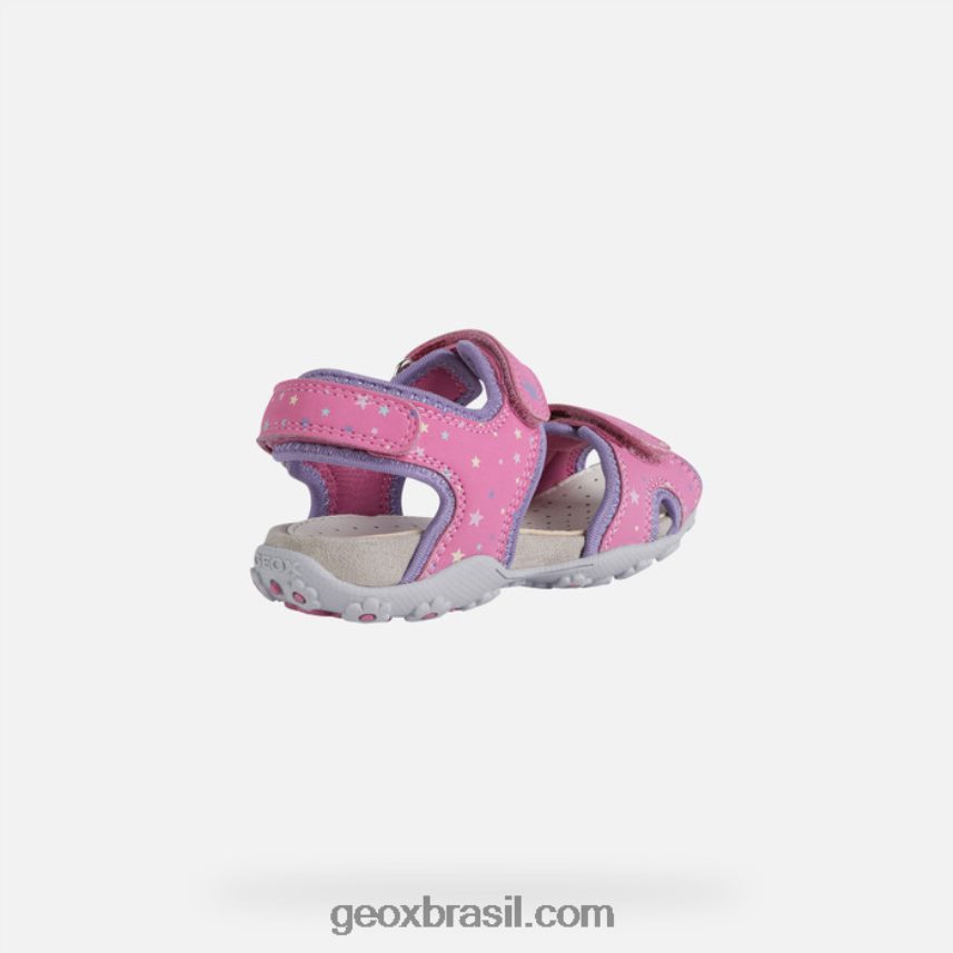 menina roxanne fúcsia/lilás Geox 28TF8X1040