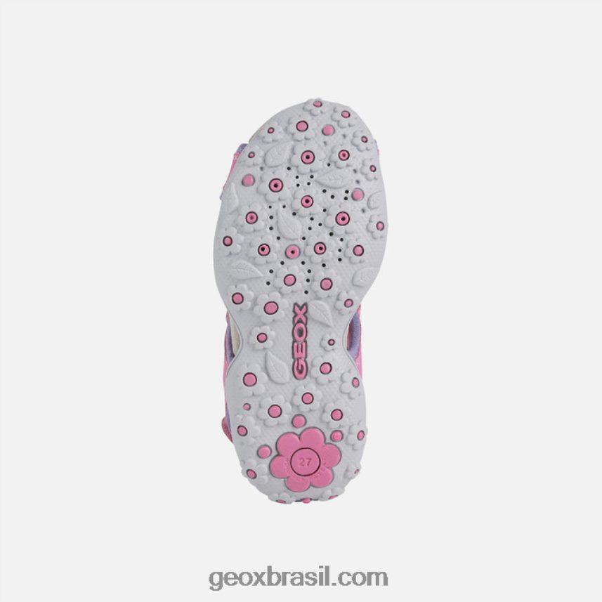 menina roxanne fúcsia/lilás Geox 28TF8X1040