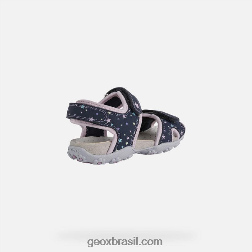 menina roxanne marinho/rosa Geox 28TF8X1039