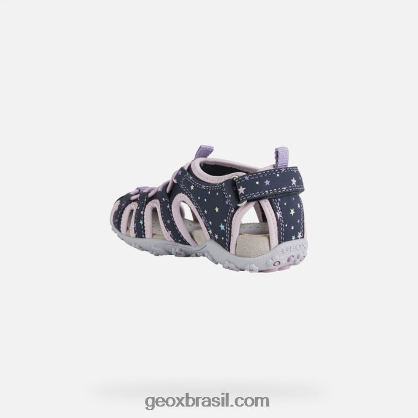 menina roxanne marinho/rosa Geox 28TF8X5
