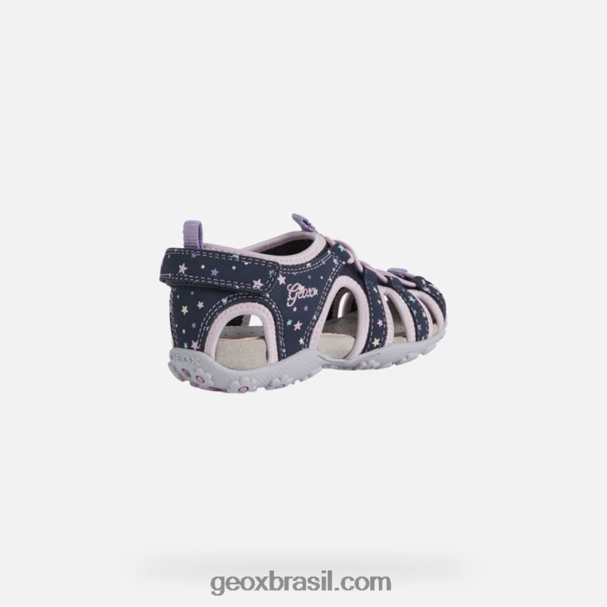 menina roxanne marinho/rosa Geox 28TF8X5
