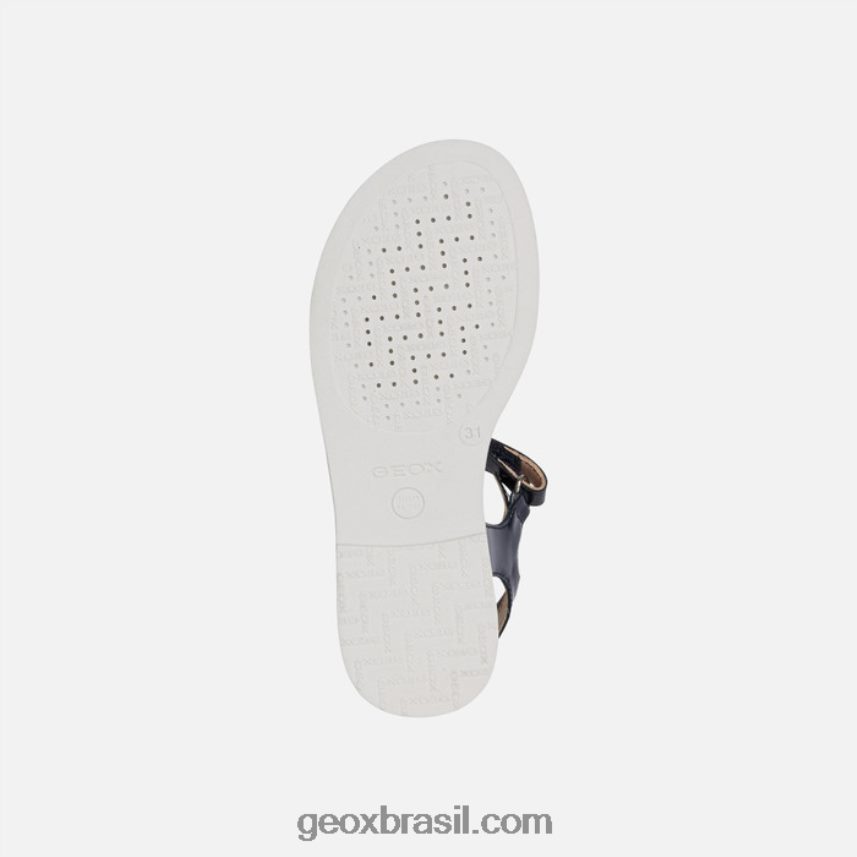 sandália karly menina marinha Geox 28TF8X1226