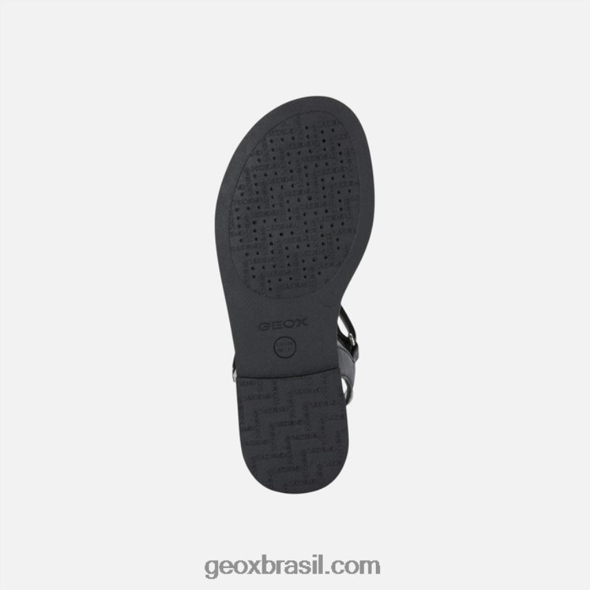 sandália karly menina preto Geox 28TF8X1903