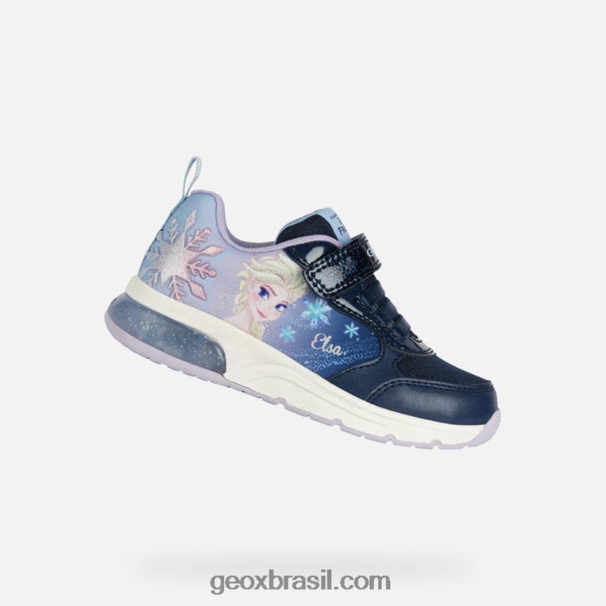 garota do clube espacial azul marinho/céu Geox 28TF8X1071