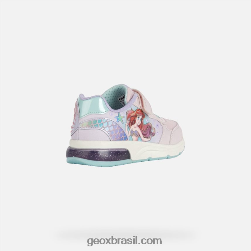garota do clube espacial rosa/água do mar Geox 28TF8X1115