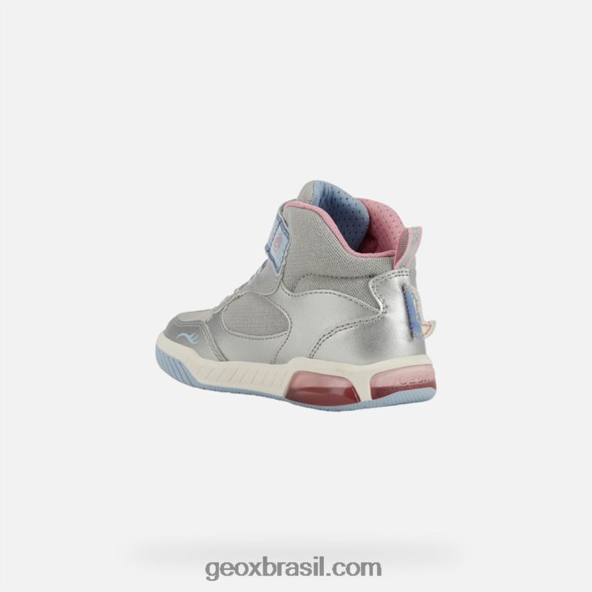 garota inek prata/céu Geox 28TF8X1221