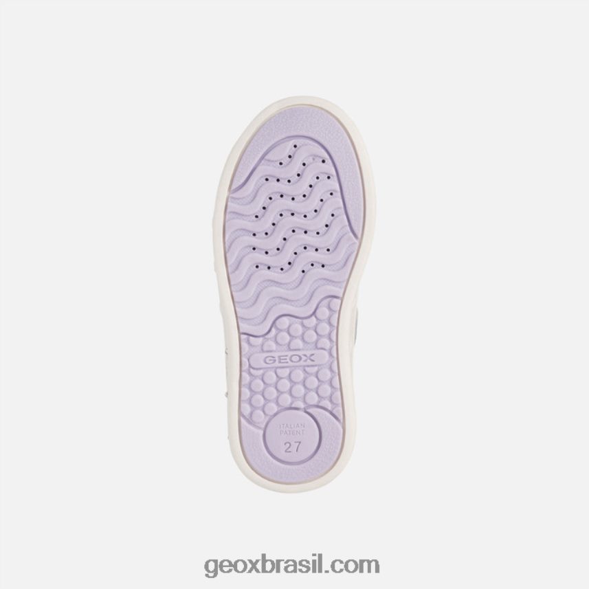 garota skylin prata/fúcsia Geox 28TF8X1220