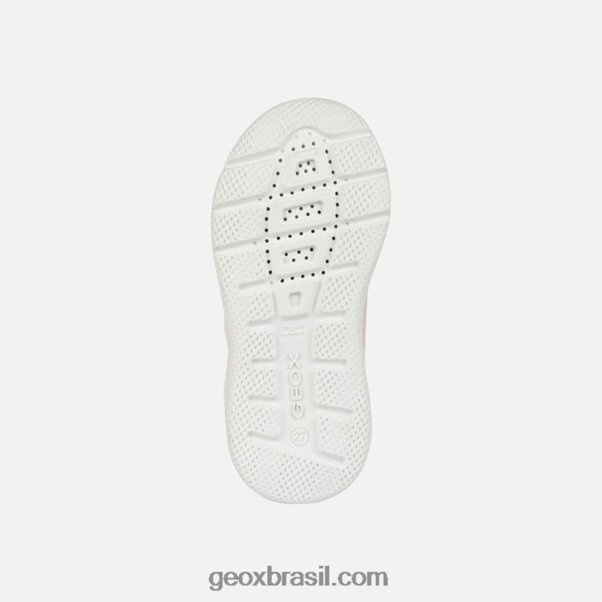 garota sprintye rosa claro/preto Geox 28TF8X1899