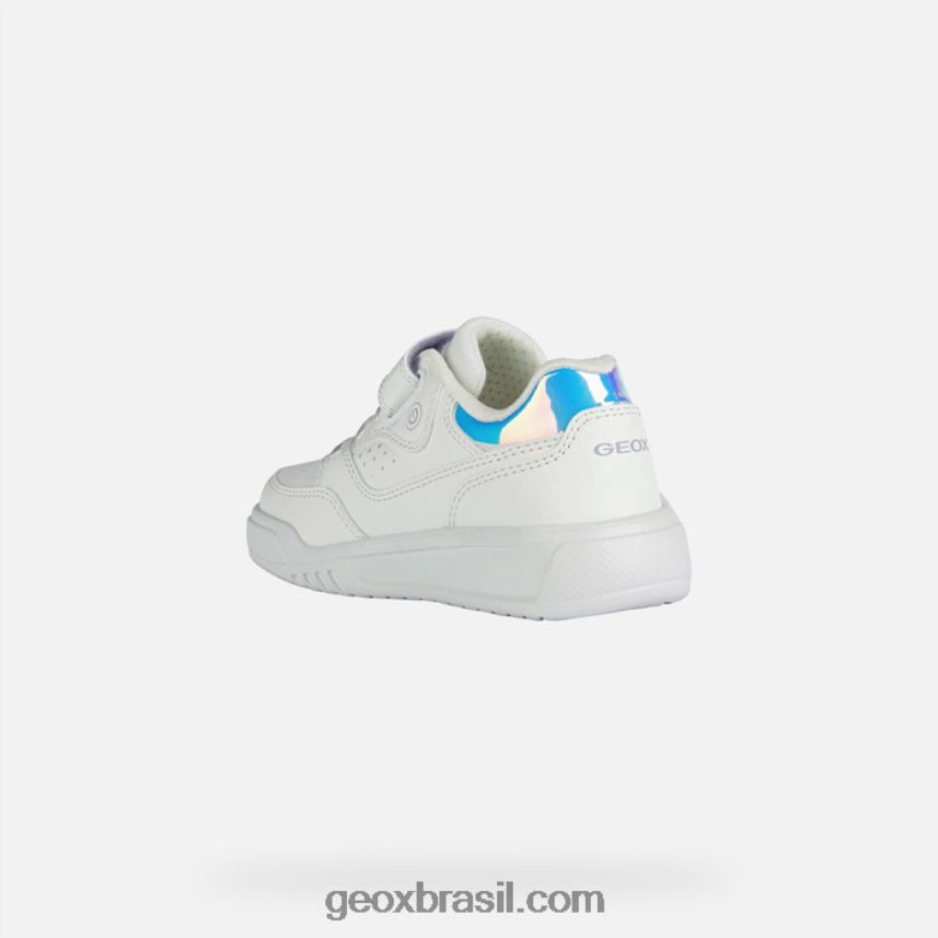 illuminus júnior branco/lilás Geox 28TF8X1910