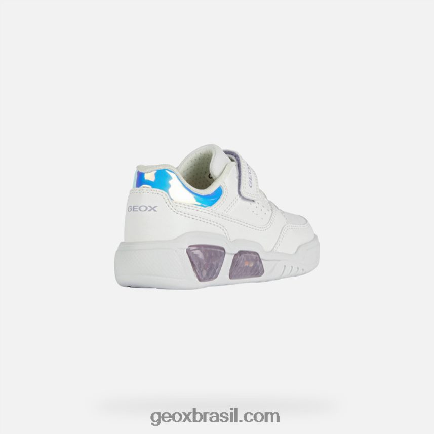 illuminus júnior branco/lilás Geox 28TF8X1910