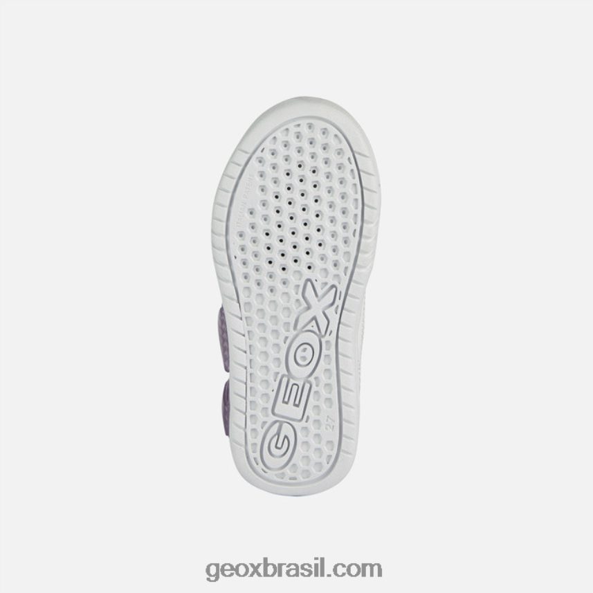 illuminus júnior branco/lilás Geox 28TF8X1910