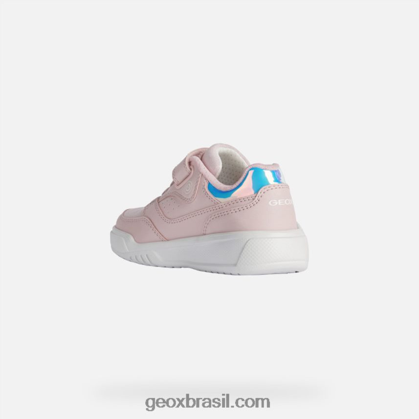 illuminus júnior rosa claro/branco Geox 28TF8X1911