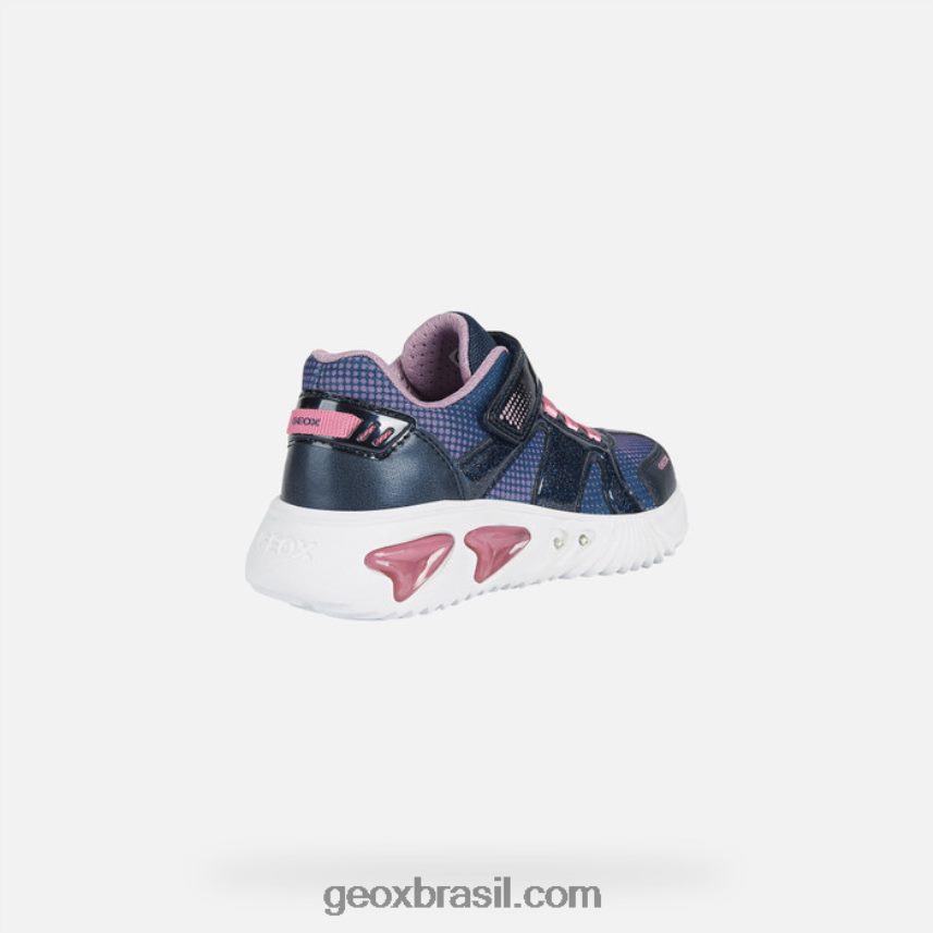 menina assistente marinho/fúcsia Geox 28TF8X1230