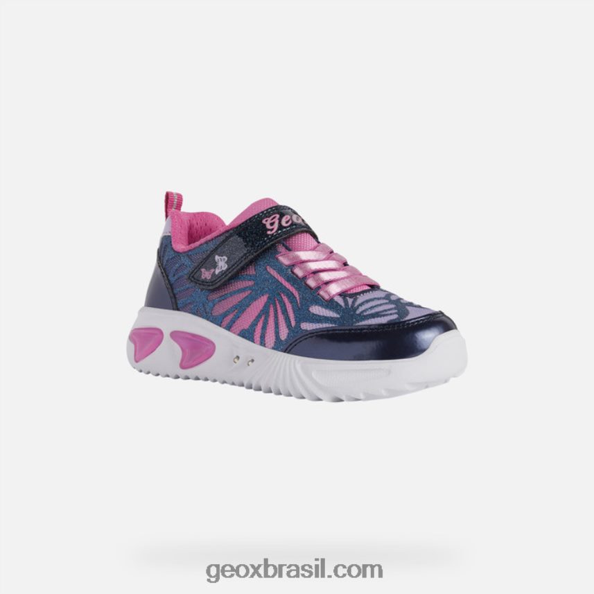 menina assistente marinho/fúcsia Geox 28TF8X993