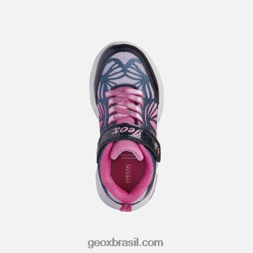 menina assistente marinho/fúcsia Geox 28TF8X993
