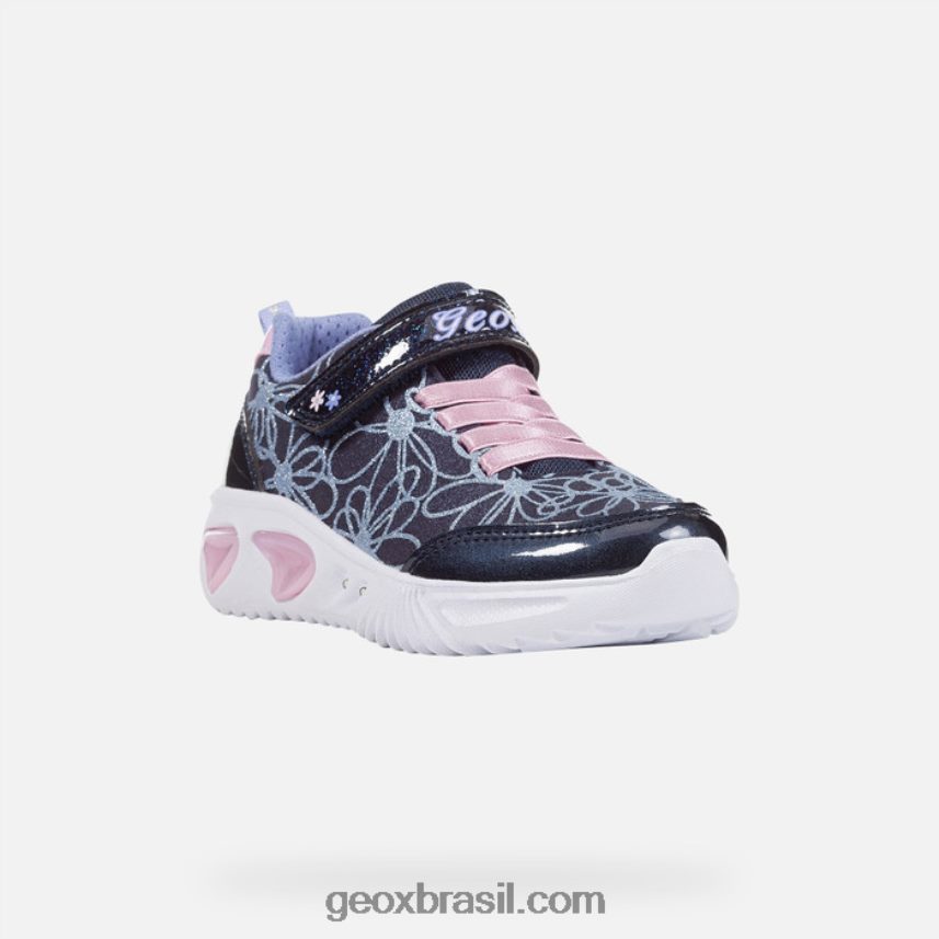 menina assistente marinho/rosa Geox 28TF8X1131