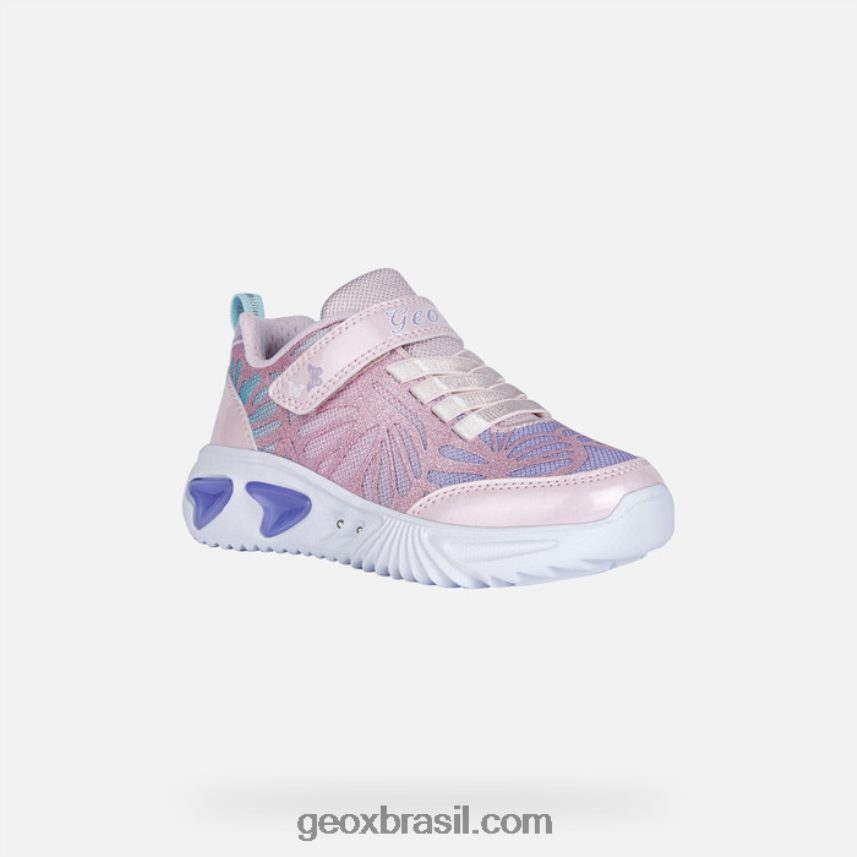 menina assistente rosa/lilás Geox 28TF8X996