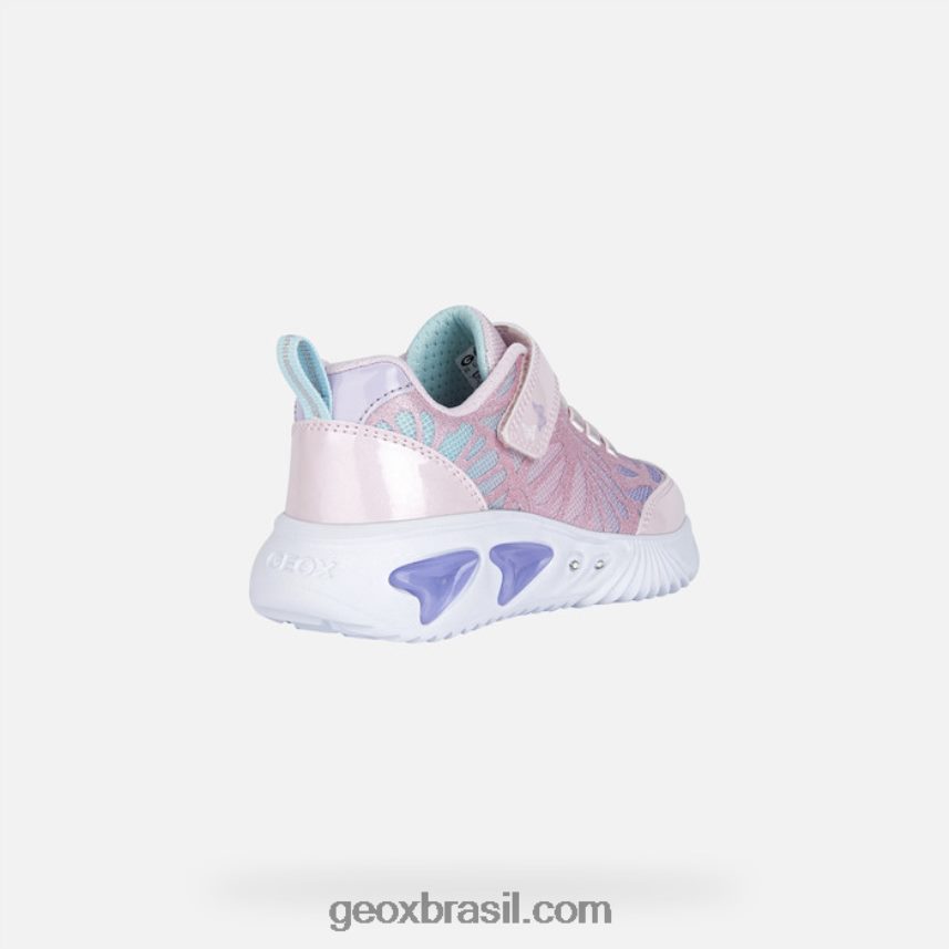 menina assistente rosa/lilás Geox 28TF8X996